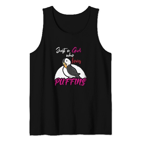 Puffin Lover Puffins Tank Tops