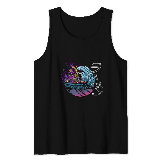 Waves Ramen Tank Tops