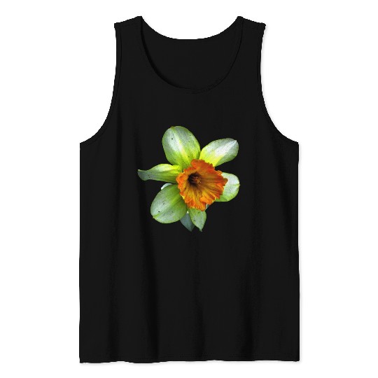 Blooming spring daffodil Tank Tops