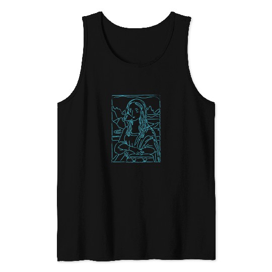 Mona Lisa Tank Tops