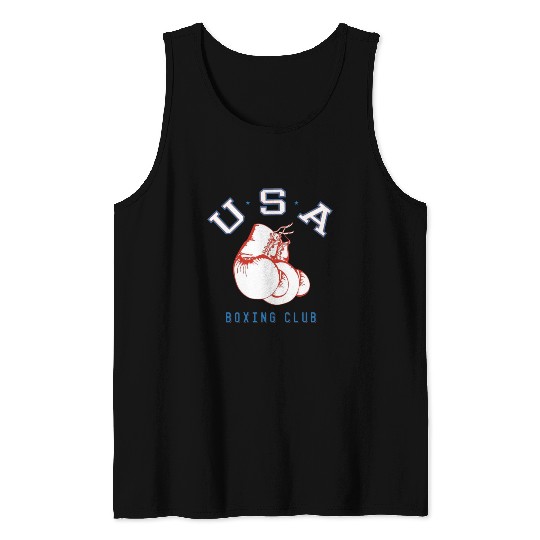 USA Boxing Club Tank Tops