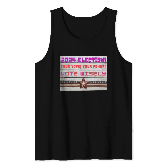 US Election Design Tank Tops