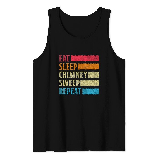 Lucky Charm New Year Fireplace Master Tank Tops