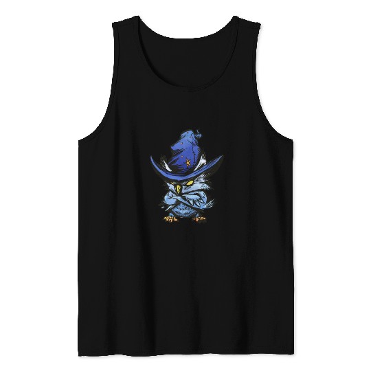 Witchy Owl Tank Tops