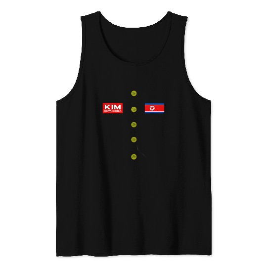 Kim Jong Un Halloween Tank Tops