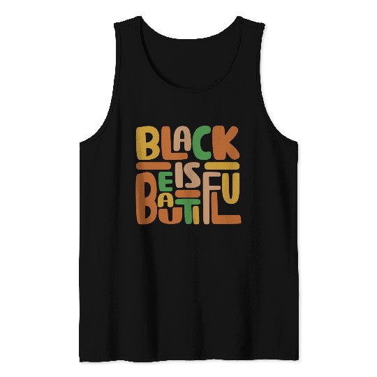 Black Is Beautiful Tank Tops