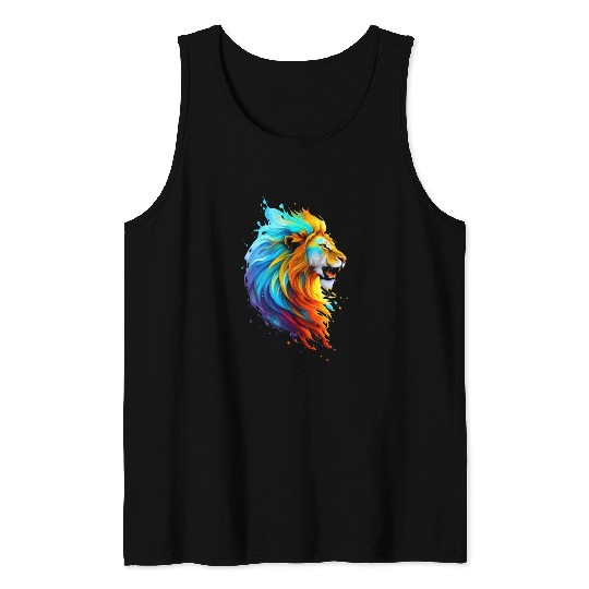 Pride Lion 1 Tank Tops