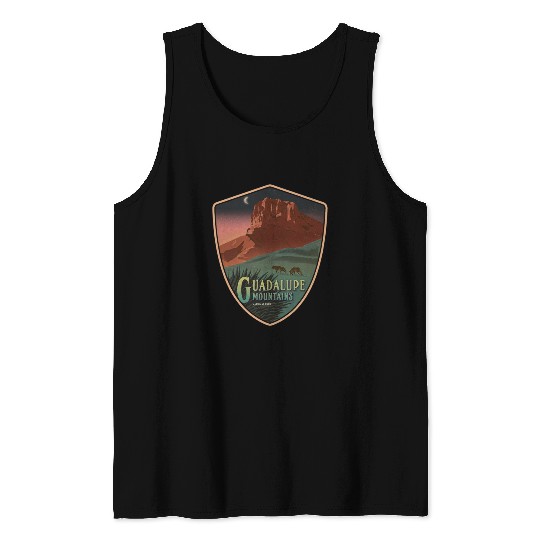 guadalupe mts national park Tank Tops