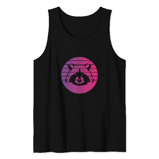 Raccoon Style Tank Tops