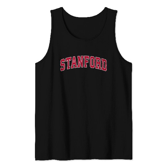 Stanford California Ca Sports Red Tank Tops
