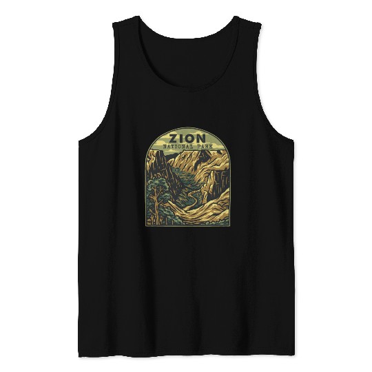 zion national park Tank Tops