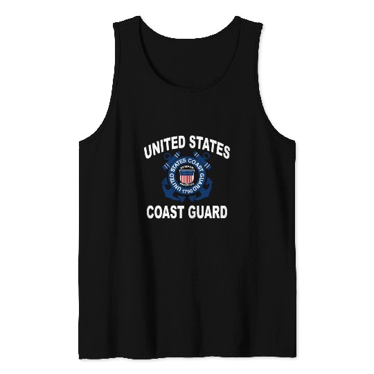 Us Coast Guard Uscg Alumni And Tank Tops