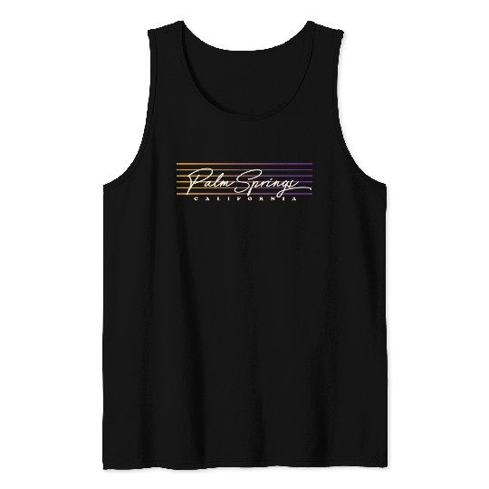 Palm Springs Style California Tank Tops