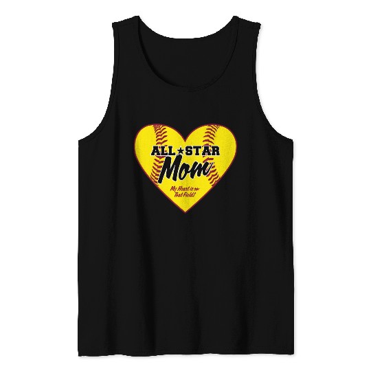 All-Star Softball Mom Tank Tops