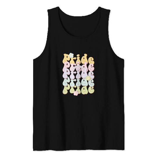 Pride Rainbow, LGBT Pride Month Tank Tops