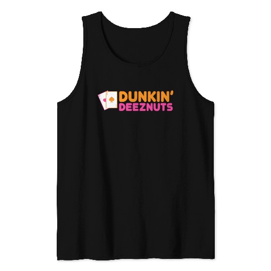 Dunkin Deez-Nuts Pocket Aces Tank Tops