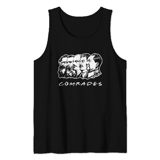 Communist Comrades Friends Tank Tops