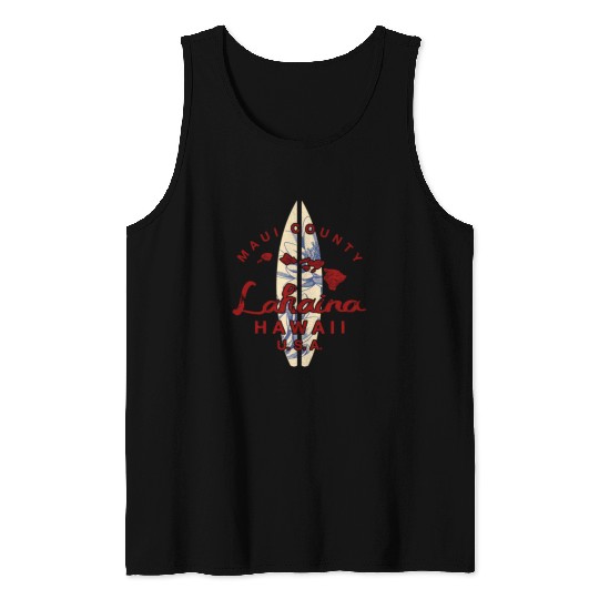 Maui Lahaina Hawaiian Islands Hawaii Tank Tops