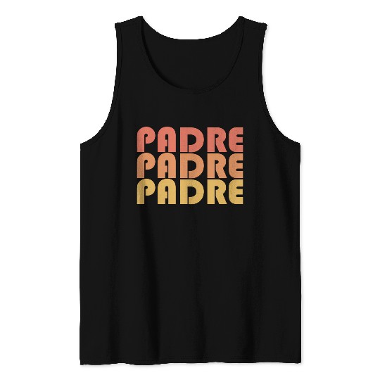 Padre Typography 1970S Tank Tops