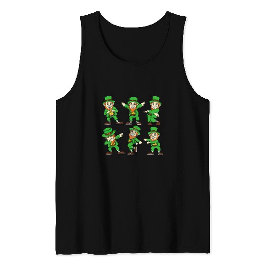 Dancing Leprechauns St Patrick'S Day Tank Tops