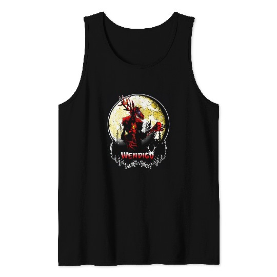 Wendigo New Monster inwalker Cryptid Evil Tank Tops