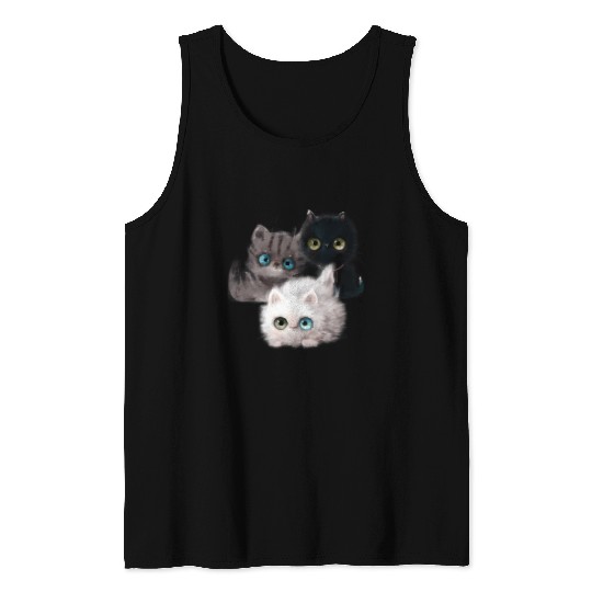 Kitten Kitten Cat Cat Owner Kitten Tank Tops