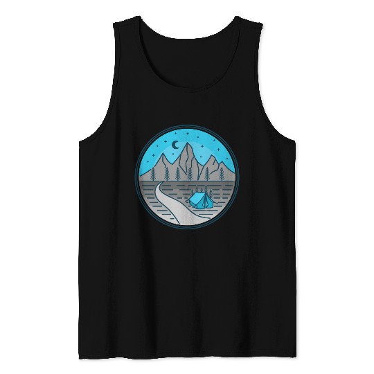 Mountain Nightwing Tank Tops