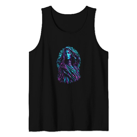 Mary Our Lady Tank Tops