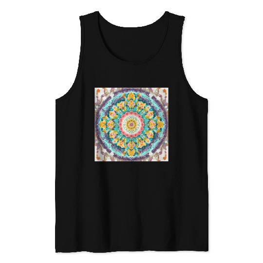 Unique Mandala V3 Tank Tops