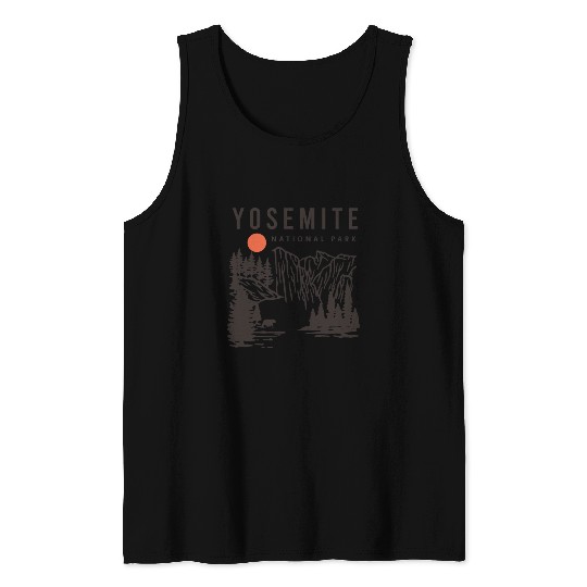 Yosemite National Park Tank Tops