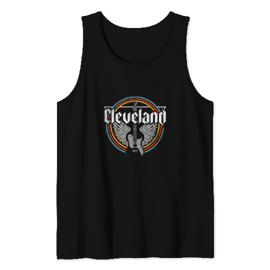 Cleveland Ohio Rock Music Tank Tops