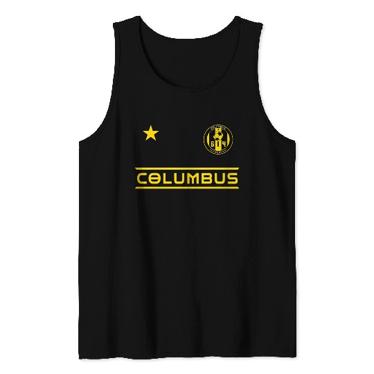Columbus Ohio 614 Starer Tank Tops