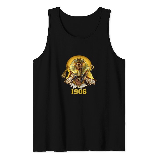 1906 Sphinx Alpha Ace Fraternity Pharoah Tank Tops