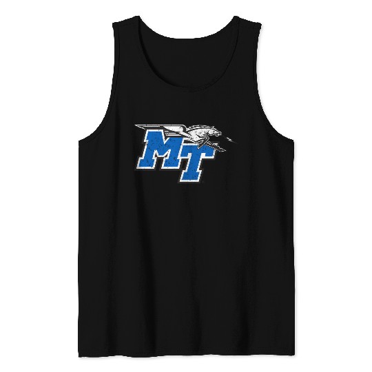 Middle Tennessee State e Raiders Distressed Tank Tops