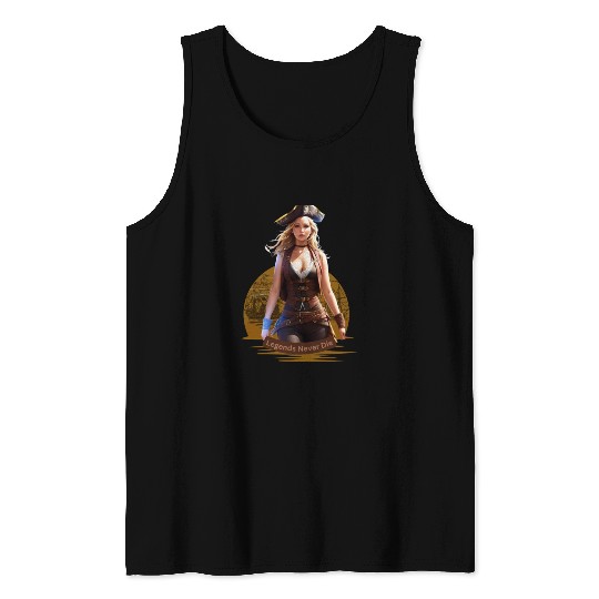 Legends Never Die Tank Tops