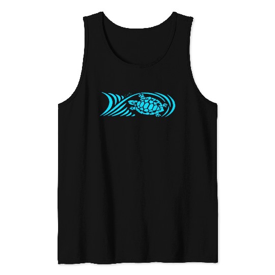 Sea turtle Tank Tops