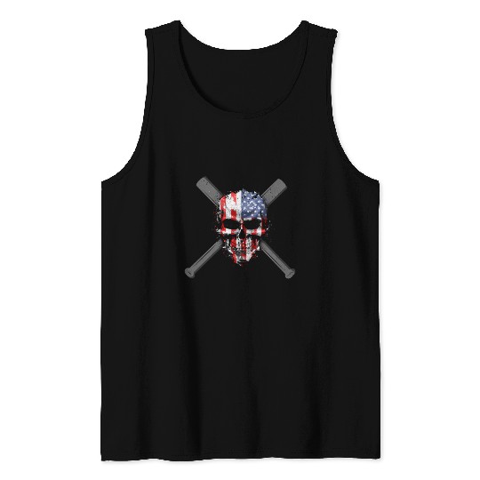 Baseball Baseball Tank Tops
