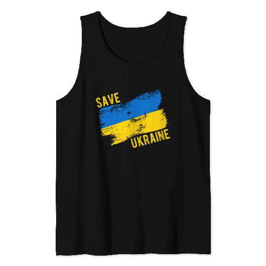 Save Ukraine Tank Tops
