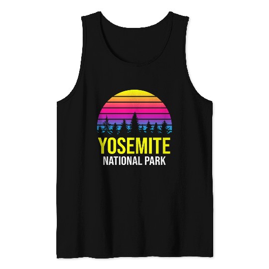 Yosemite National Park Tank Tops