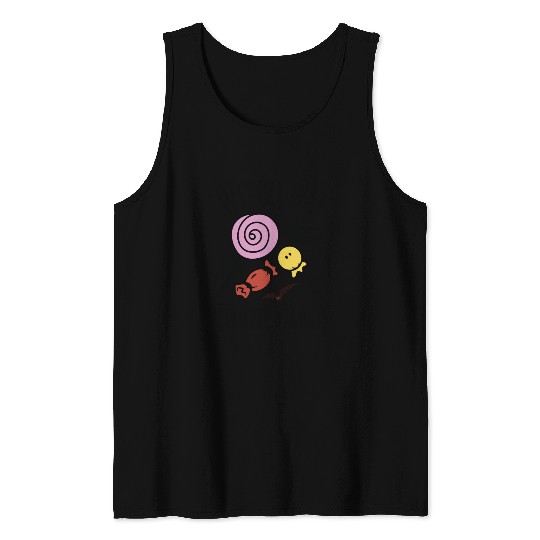 Witch Way To The Candy Spooky Halloween Tank Tops
