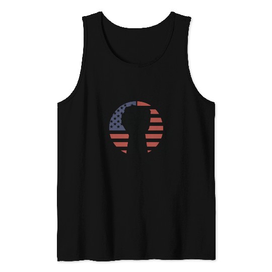 Black Power Stop Racism Tank Tops