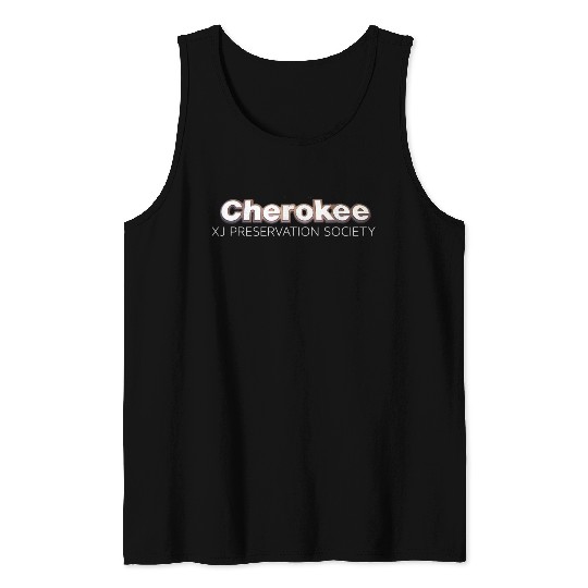 Cherokee Xj Preservation Society Tank Tops