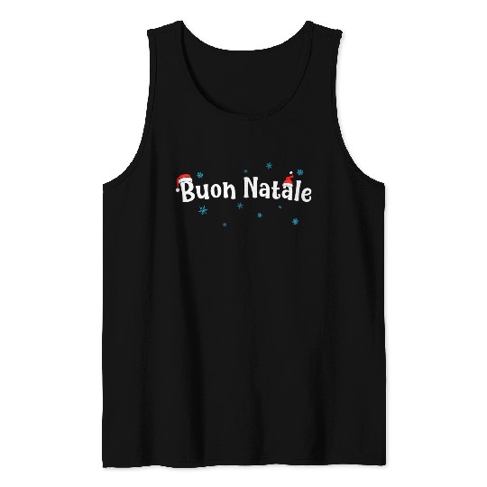 Buon Natale Italian Tank Tops
