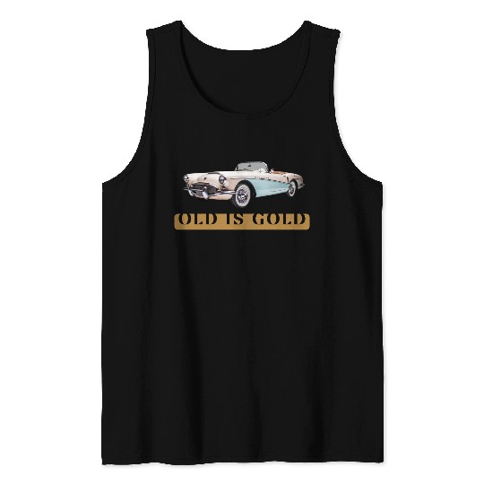 OLD IS GOLD Tank Tops