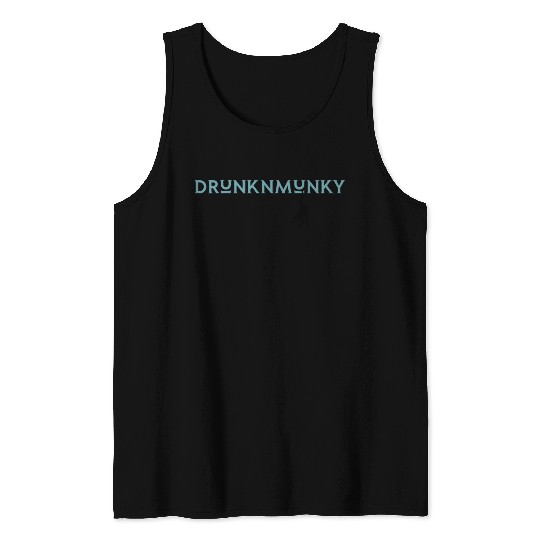 DESIGNdrunknmunky s drunk monkey Tank Tops