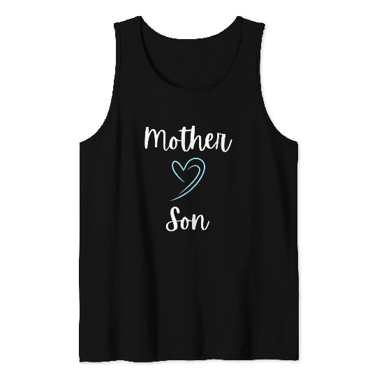 Mother Son Bond Tank Tops