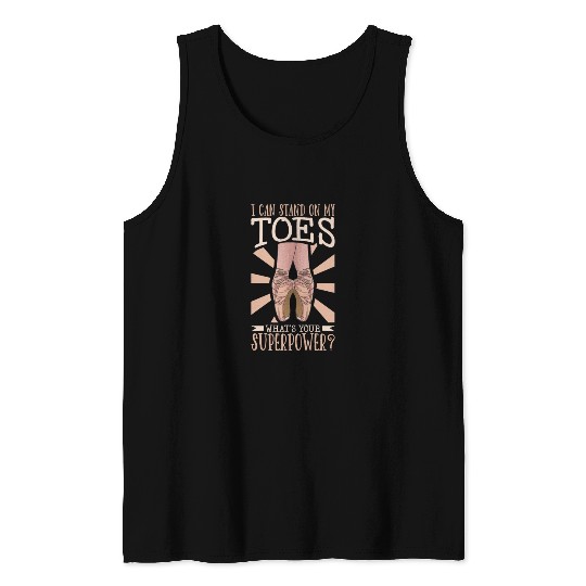 Ballet Ballerina Dance Dancer Dancing Ballet Gift Tank Tops