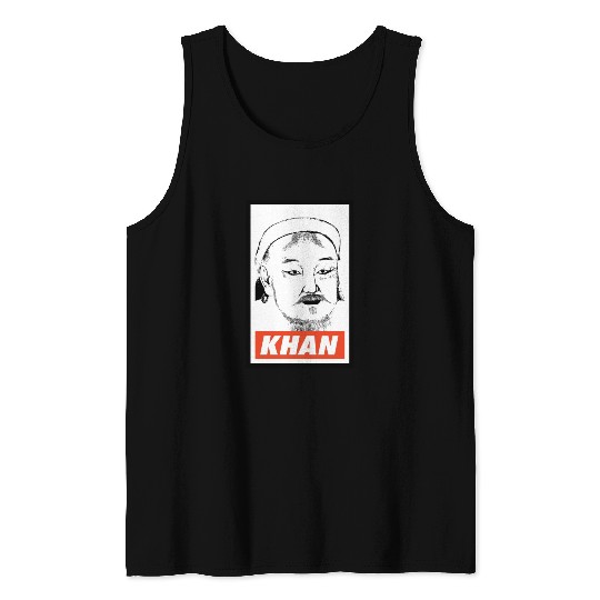Genghis Khan Tank Tops
