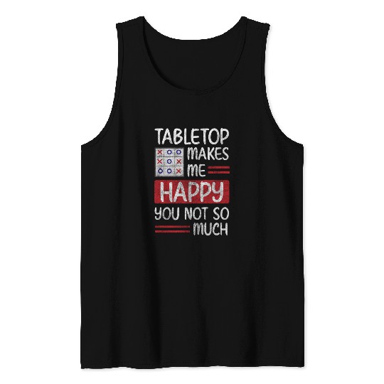 Board Game Nerd Strategy Tank Tops