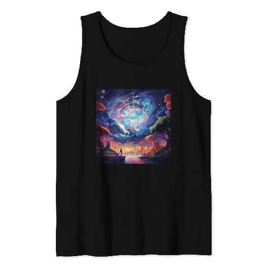 Lucid City [Surreal Aesthetic] Tank Tops